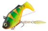 Leurre souple armé Sakura Tribbble à palette - 67mm