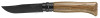 Couteau Opinel N°08 Black manche Chêne