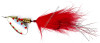 Maxi Cuiller BRETTON Argent points rouges hameçon simple