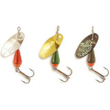 Leurre De Pêche Blue Fox Vibrax Original - Cuiller Tournante N°4, 10g, Taille S - Réf. VX2587341