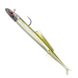 Leurre Souple Delalande Fire Eel 13cm Monté 30g - SeabassLureShop