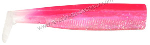 Fiiish Black Minnow 140 - Corps De Leurre Souple Rose Fluo Ultra Efficace Pour La Pêche Du Bar