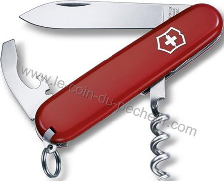 Couteau Suisse Victorinox Waiter rouge 9 fonctions - 0.3303