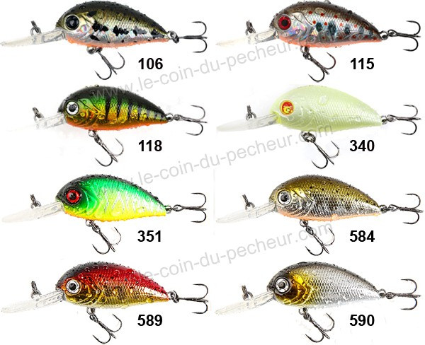Leurre flottant USAMI The small tough 38 F DR