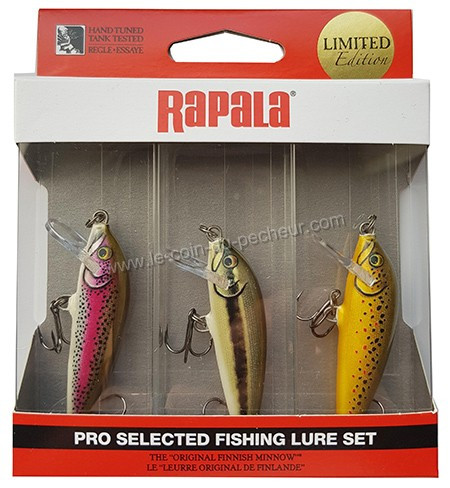 Kit truite Rapala Artistic plongeant 5cm Série limitée - RA8920001