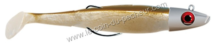 Leurre Ancien Mann's Baby 1 Minus - Dos Noir Nacré - Crankbait Pour Pêche En Eau Douce - Occasion