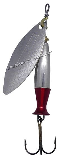 Cuiller Aglia MEPPS long Heavy Argent/rouge