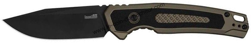Couteau automatique Kershaw Launch 21 Noir Vert - KS.7106