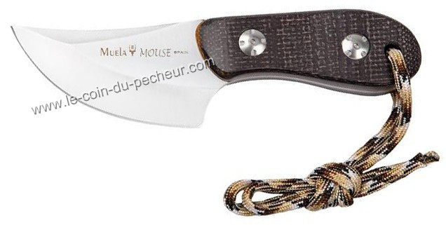 Poignard MUELA Mouse manche micarta lame inox - 9366
