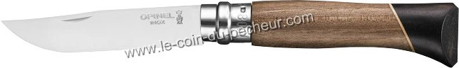 Couteau Opinel n°8 Atelier manche Noyer ébène