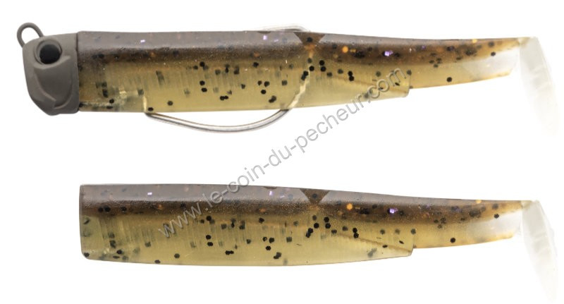 Leurre Souple Fiiish Black Minnow 90 Double Combo Tête Plombée PUG