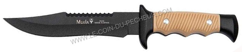 Poignard muela 5161 manche zamack lame inox - 9372