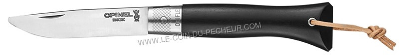 Couteau Opinel néo6 Opiflex manche Ebène