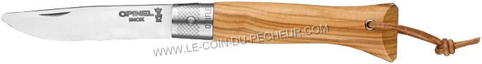 Couteau Opinel néo6 Opiflex manche olivier