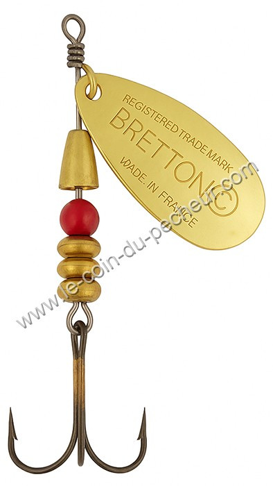 Cuiller tournante BRETTON doré