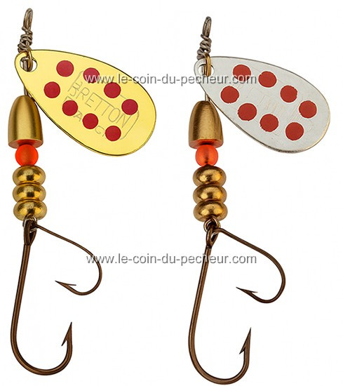 Monture Cuiller Bretton Saphir 2 Hameçons