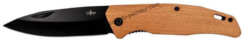 Couteau Third Erable 11,5cm Inox Noir - TH.N115N