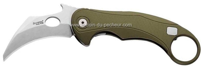 Couteau Lionsteel Karambit L.E.One Mid Vert - LE2A.GS
