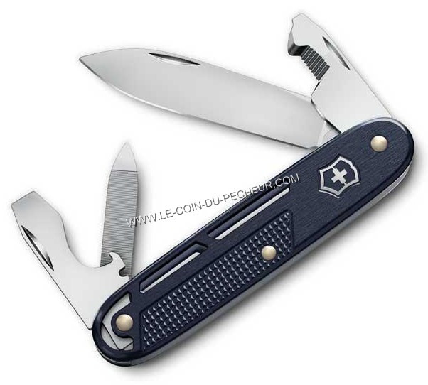 Couteau Victorinox Synergy Alox Bleu 9 fonctions - 0.8216.22
