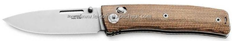 Couteau LIONSTEEL Nini manche micarta naturel - NN1.CVN