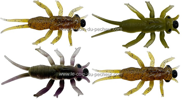 Leurre Insecte armé Delalande Perla plombé