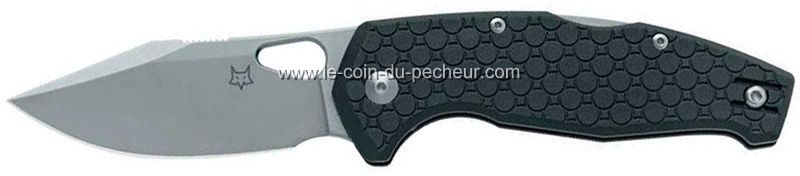 Couteau Fox Kita Nylon Fibre de verre noir 11,5cm - FX.625BSW