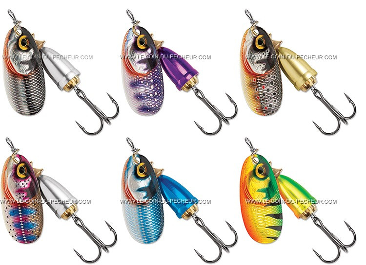 Cuiller tournante Blue Fox Vibrax Gilded n°2 - 6g - BFGD2