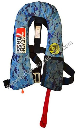 Gilet De Sauvetage Seven bass Legacy 150N Ocean camo