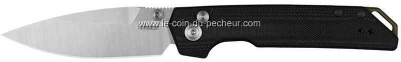 Couteau Kershaw Iridium G10 Noir 11,5cm - KS.3038
