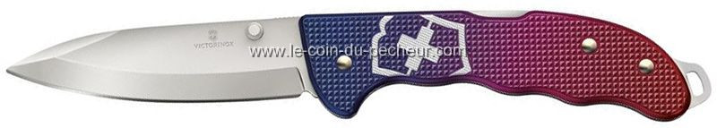 Couteau Victorinox Evoke Alox Bleu/rouge - 0.9411.D221
