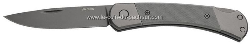 Couteau Herbertz Titane manche G10 Gris 11CM HE.10000890
