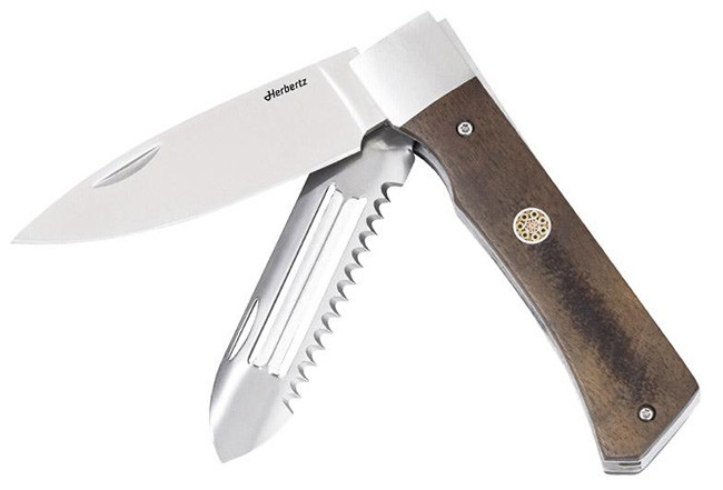 Couteau pliant Herbertz 2 pieces Manche Noyer 11cm - HE.10000718