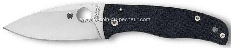 Couteau Spyderco Bodacious Fibre de carbone 12cm - C263CFP90V