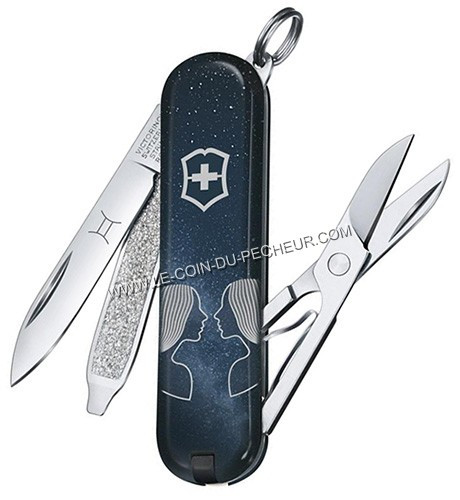 Couteau Victorinox Classic SD Zodiac Signs Gemini – Gémeaux