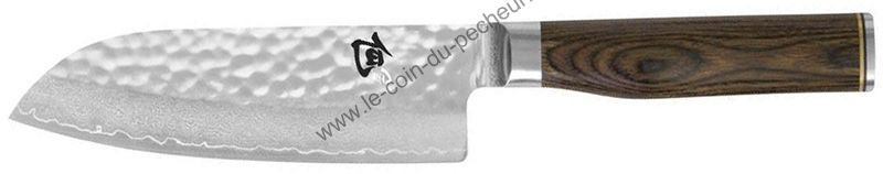 Couteau Santoku Kai 14cm Shun Premier Damas - TDM.1727