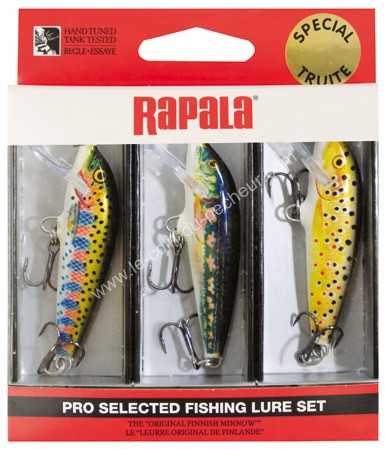 Kit truite RAPALA 5cm - RA8900088