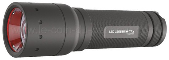DEL Lenser T7.2 Tactical Main Torche Noir 320 Lumins travail camping 9807 