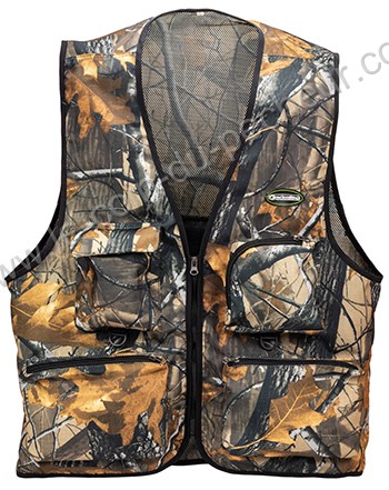 Gilet de pêche Garbolino Long Trooper camouflé