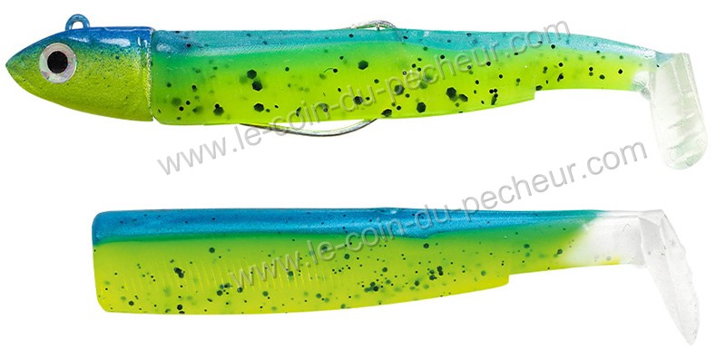 Hunthouse Peche Leurre Souple Black Minnow Peche En Mer Jig 70mm