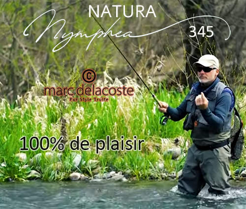 Canne Delacoste Natura Nymphea 345