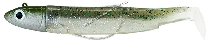 Leurre souple fiiish double combo (2 leurres montés) black minnow 120 shore  12cm 12g