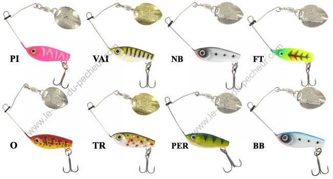 Micro spinnerbait JIG POWER Yogospin - 8g