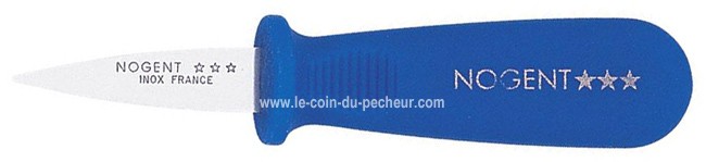 Couteau à huitres lancette NOGENT*** bleu inox - 906