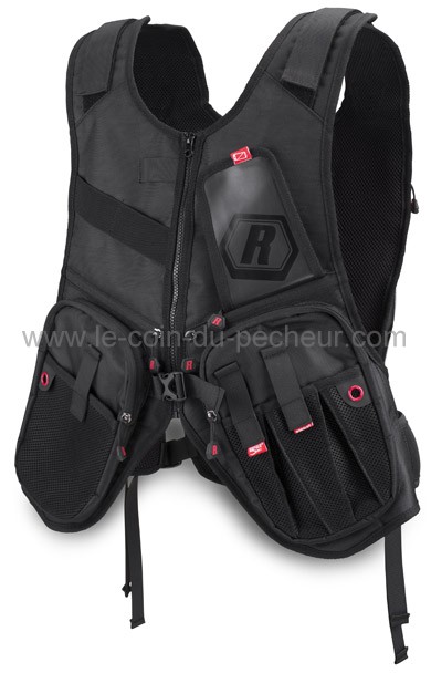 Gilet de pêche mouche RAPALA Urban vest pack noir