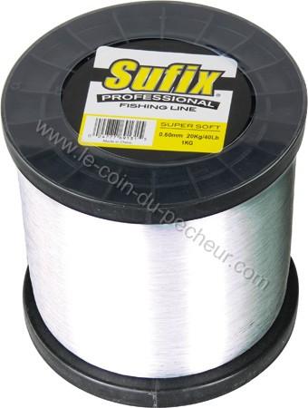 NYLON SUFIX ULTRA SUPREME CLEAR IGFA 1000M - PECHE EN MER - NYLONS ET  TRESSES