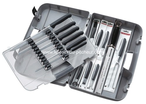 Valise de cuisinier VICTORINOX 14 pièces noir - 5.4903
