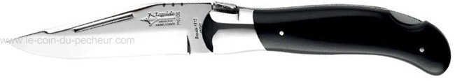 Couteau de chasse LAGUIOLE ARBALETE G.DAVID manche ébène - 332
