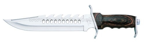 Poignard fantastique HERBERTZ Pacca en inox avec étui - 103827