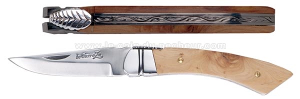 Couteau Régional Le Correze manche Genévrier 12 cm - 1452