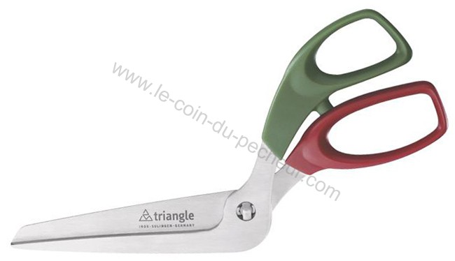 Ciseaux à pizza coudés 24 cm inox TRIANGLE - 50491